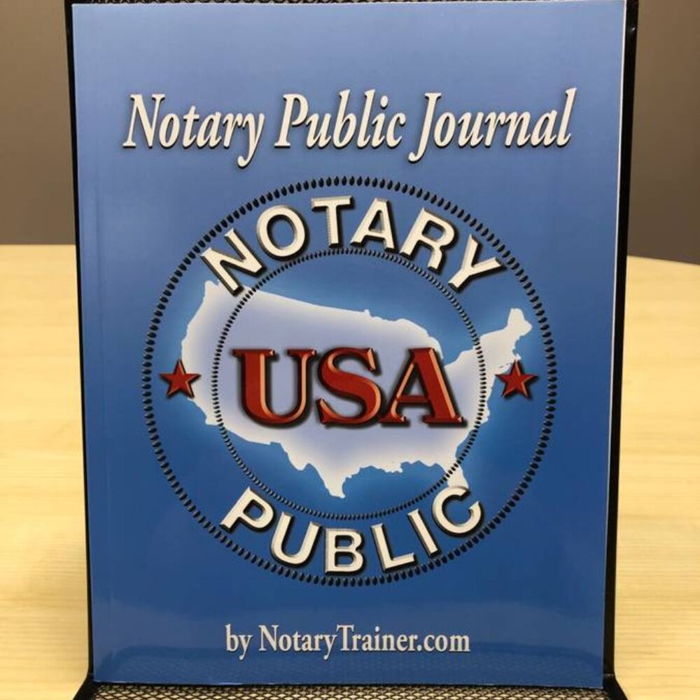 All States Notary Public Journal Paperback NEW